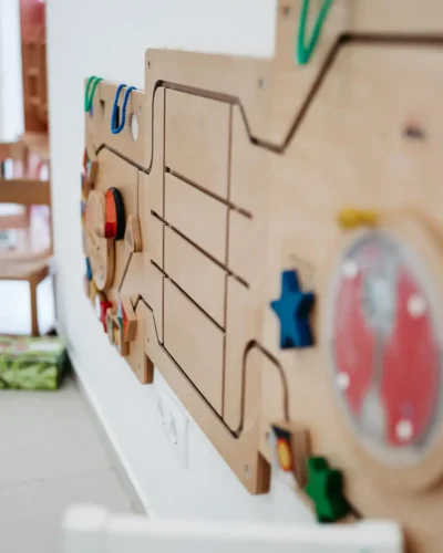 Ausschnitt mancher Spielsachen in der Kita