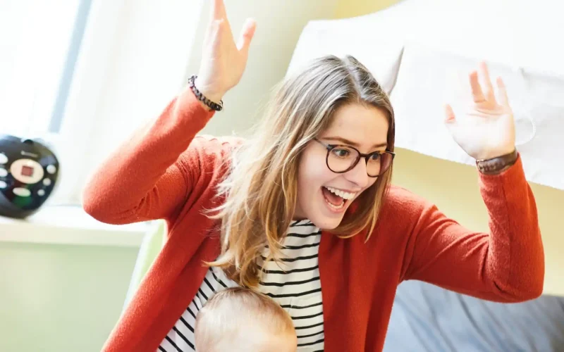 Lebenshelferin bei der Arbeit